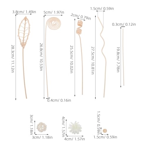 Set de 20 palitos difusores de aroma para baño miniatura 7
