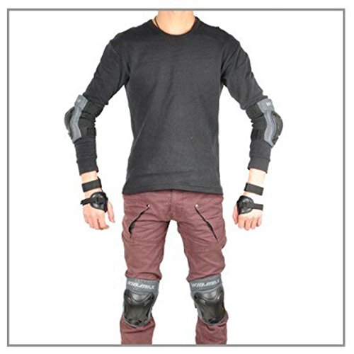 Kit Proteção Patins E Skate Winmax - Joelheiras Cotoveleiras E Protetores Para O Pulso - Preto