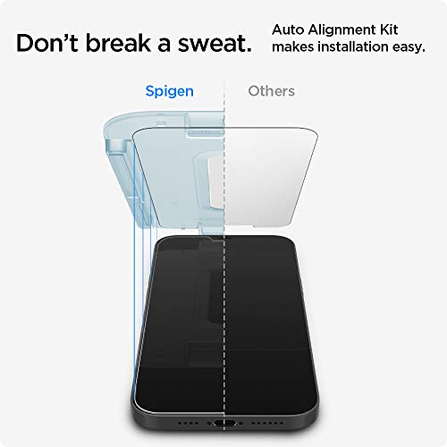 Image of Spigen Ez Fit Tempered Glass Screen Guard For Iphone 12 Mini - 2 Pack For Cellphone