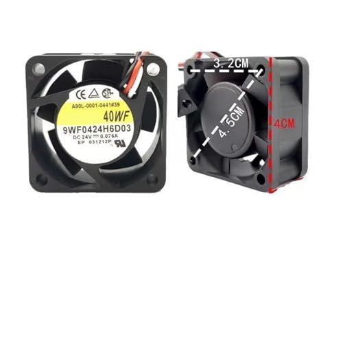 Ventilateur 9WF0424H6D03 24V étanche pour refroidissement de boîtier industriel