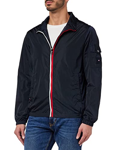 Tommy Hilfiger Herren Jacke Übergangsjacke, Blau (Desert Sky), XL