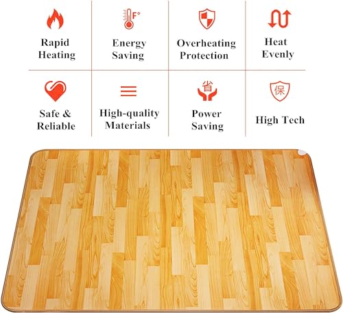 Calefactor Eléctrico Alfombrilla Termostato Ajustable miniatura 3