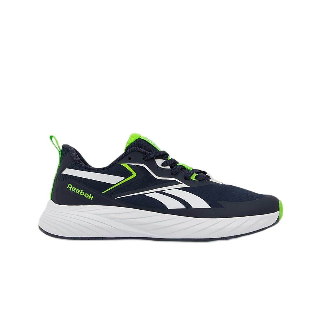 Reebok Men's Verse Trainers, Vector Navy/Solar Lime/Moon, 44.5 EU, Vector Navy Solar Lime Moon, 10.5 UK