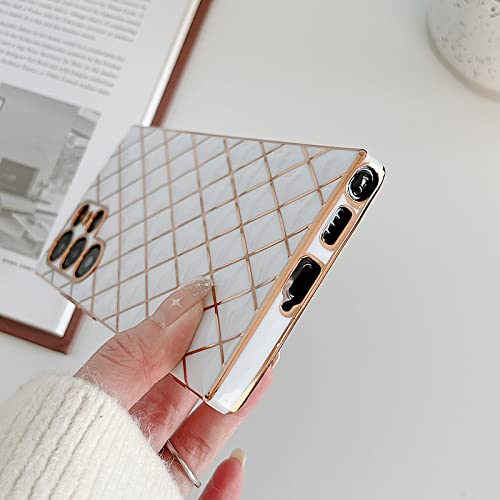 Coque géométrique Note 20 avec placage diamant ajustement parfait - 4