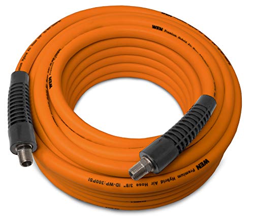 WEN AH3850 50-Foot by 3 8  300 PSI Hybrid Polymer Pneumatic Air Hose