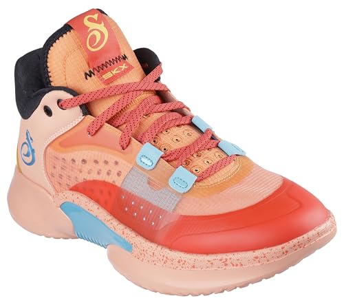 Skechers Men's Snoop Dogg: SKX RESAGRIP-BOSS Treatment Sneaker, Orange, 6