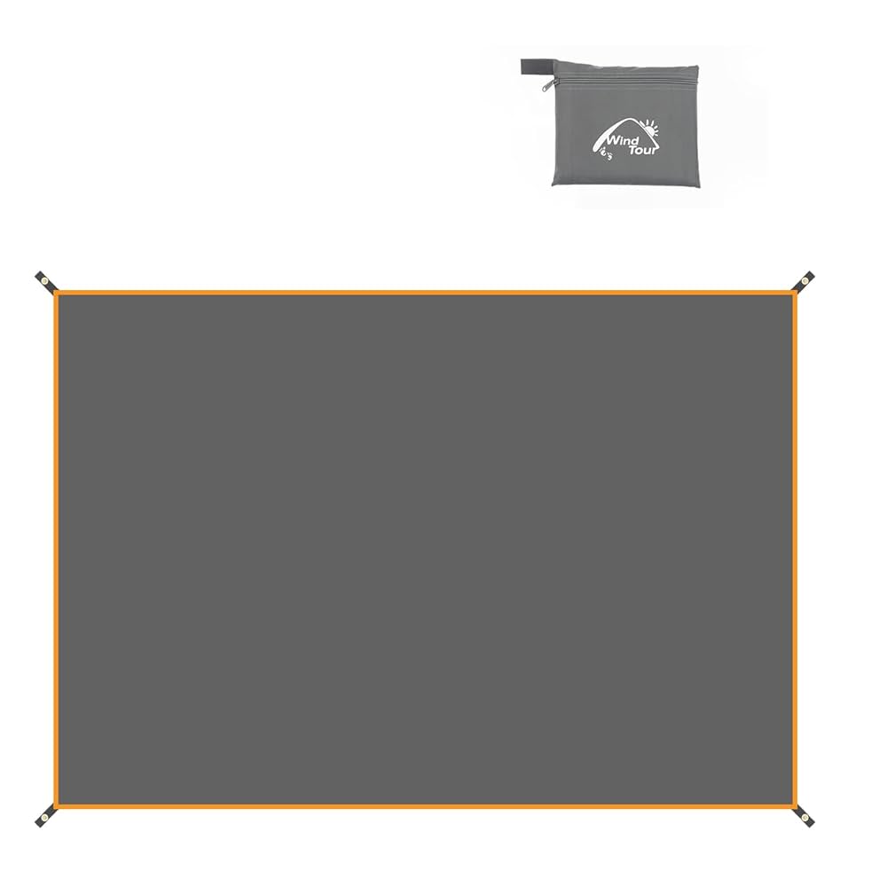 ム*ソ様 【黒】WIND AND SEA × NEIGHBORHOOD Tarp Ximing Outdoor Waterproof Tent Tarp 360x280CM Multi