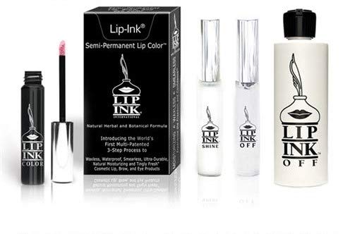 Lip Ink Liquid Mini Lip Kit - Mango (Coral) | Natural & Organic Makeup for Women International | 100% Organic, Kosher, & Vegan