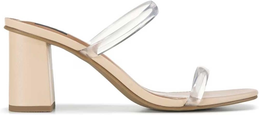 DV Dolce Vita Women's HALSTY Heeled Sandal, Vanilla, 8.5