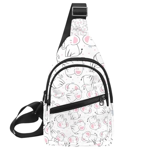 Sac à bandoulière étanche chaussettes de Noël blanc homme femme léger