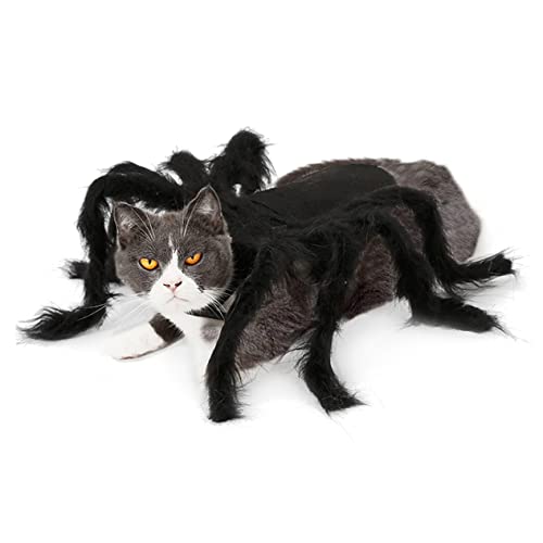 Disfraz Araña para Perro Talla M Negro miniatura 4