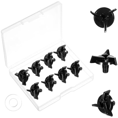 8pcs Motorcycle Helmet Screws with Washers Cover