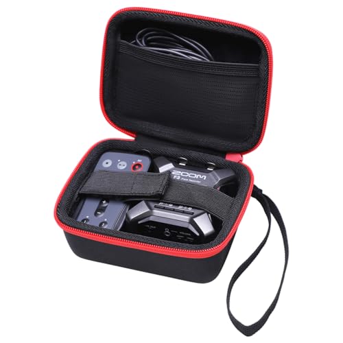 LTGEM EVA Hard Case for Zoom F3 Professional Field Recorder - Travel Protective Carrying Storage Bag
