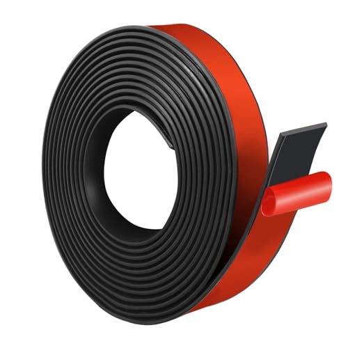 Bande de Caoutchouc Adhésive, Rouleau Caoutchouc,20mmx2mmx3m Solide Adhésif Feuille Rouleau Néoprène, Bricolage, Protection de Revêtement de Sol,...
