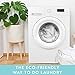 Wool Dryer Balls 6-Pack, XL Size, 100% New Zealand Wool, Reusable and Handmade. Natural Fabric Softener, Reduce Wrinkles and Decrease Drying Time (White)