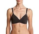 Warner's Women's Cloud 9 Wire Free Lift Bra, Rich Black, 40B