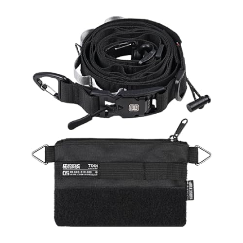 Mdlhcm キャンプ用収納ストラップ ループ付き ピクニック 登山 旅行 緊急時 調節可能