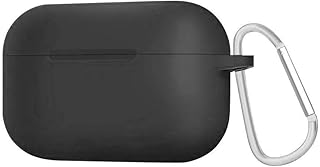 جراب بليو سليكون لسماعة ابل ايربودز برو-اسود، أزرق