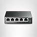 TP-Link TL-SG1005P, 5 Port Gigabit PoE Switch, 4 PoE+ Ports @65W, Desktop, Plug & Play, Sturdy Metal w/ Shielded Ports, Fanless, QoS & IGMP Snooping