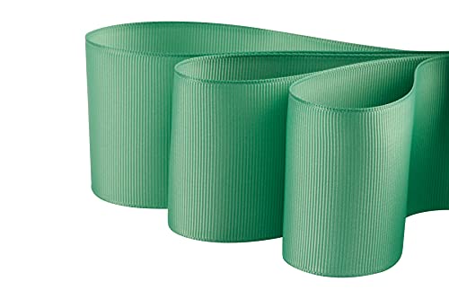 AVANAVA 50mm Wide Grosgrain Ribbon - 45 Meters, Ideal for Gift Wrapping Hair Bows, Home Decor, Flower Arrangement (564-Biscay Green) - Image 3