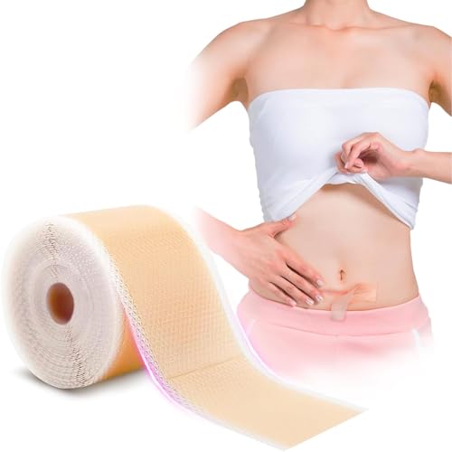 zhihu 傷跡ケアテープ ケロイド テープ 4cm×300cm 傷隠しテープ 傷あとケア用シリコンジェルシート 肌色