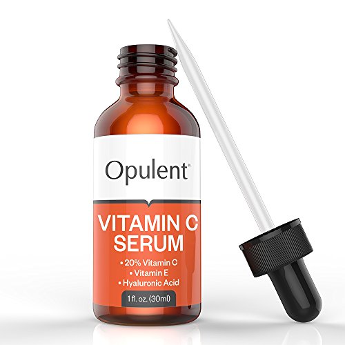 Vitamin C Serum for Face - Best 20% Vitamin C + E + Hyaluronic Acid – Anti Aging Natural Skin Care for Dark Spots, Wrink