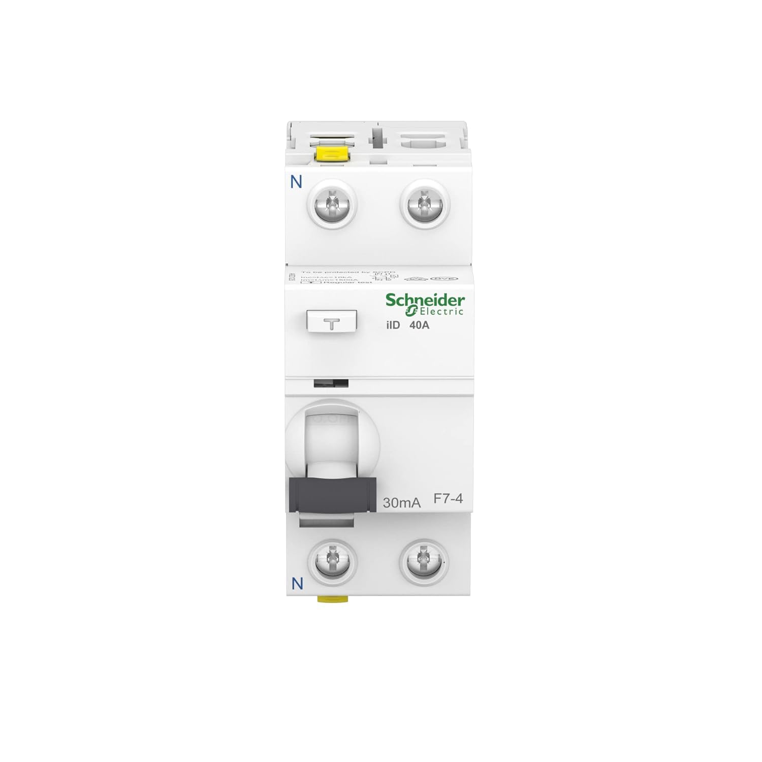 Schneider A9Z21240 Residual Current Circuit Breaker iID, 2P, 40A, 30mA, Type A