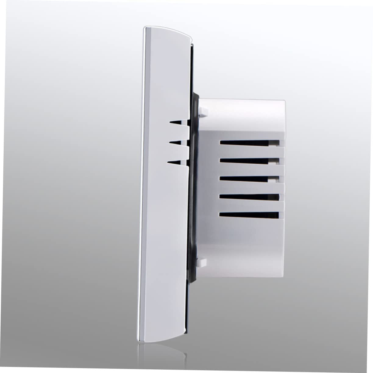 Lurrose Thermostat Programmable pour Chaudière Gaz Régulateur Température sans Fil avec Verrouillage Haute Efficacité Énergétique Interface Eau Noir Hebdomadaires