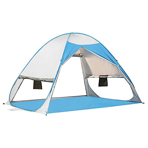 Carpa portátil transpirable para 2-3 personas color azul miniatura 1