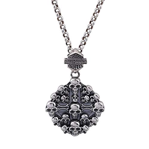 Collier en argent S925 punk vintage pour éviter les bijoux fragiles