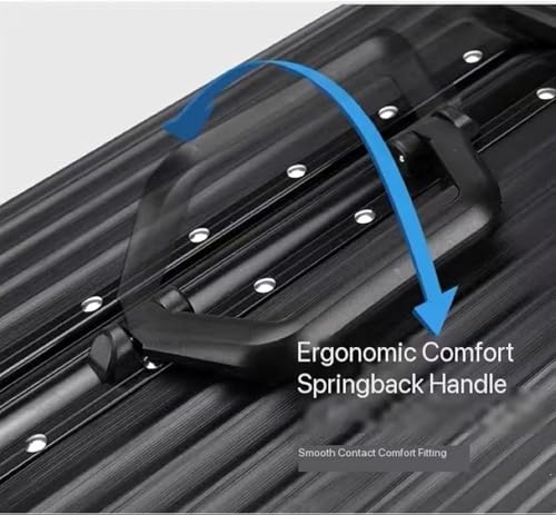 2 Piece Luggage Sets with Spinner Wheels and Password Lock Hardside 14in Cosmetic Case Portable Travel Trolley Case Suitcase3