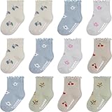 🛒PACK À GRANDE VALEUR : Chaque pack contient 12 paires de chaussettes pour enfants, vous évitant ainsi de passer beaucoup de temps à chercher des chaussettes adaptées. Il est recommandé de consulter le tableau des tailles lors de la sélection de chaussettes appropriées.