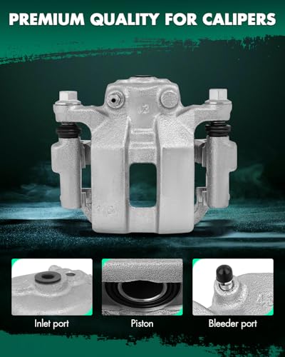Image of SCITOO Rear Left+Right Brake Calipers With Bracket 19B2792 19B2793 Compatible For Infiniti G35 2003-2005 For Nissan 350Z 2003-2005 For Nissan Murano 2003-2007 For Nissan Quest 2004-2009