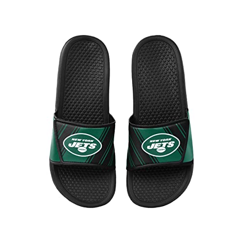 Image of FOCO Men's NFL Team Logo Sport Shower Foam Slide Flip Flop Sandals
