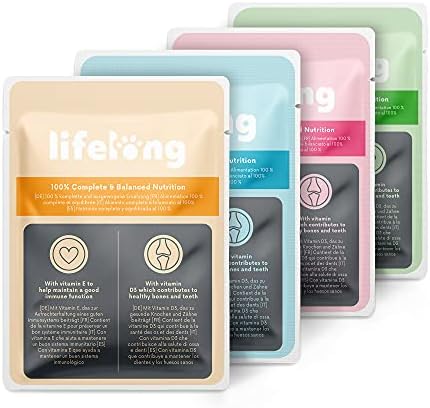 Amazon Brand - Lifelong Complete Food for Adult Dogs - Meat In Jelly Selection, 4.8 kg (48 pouches x 100g)