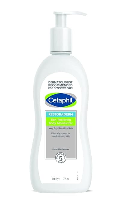 Cetaphil Restoraderm Body Moisturizer, Shea Butter, 295 ml