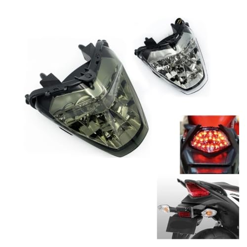 Luz trasera CBR125R CBR250R LED integrada ahumada 4