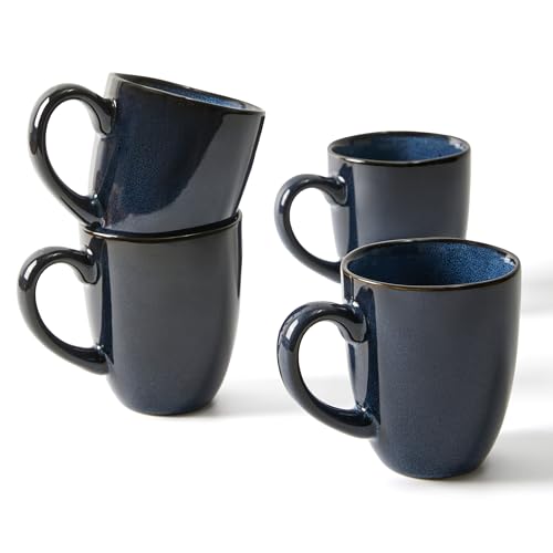 Image of Pokini Coffee Mug 15oz, Coffee Mugs Set of 4, Cups for Latte Tea Cappuccino