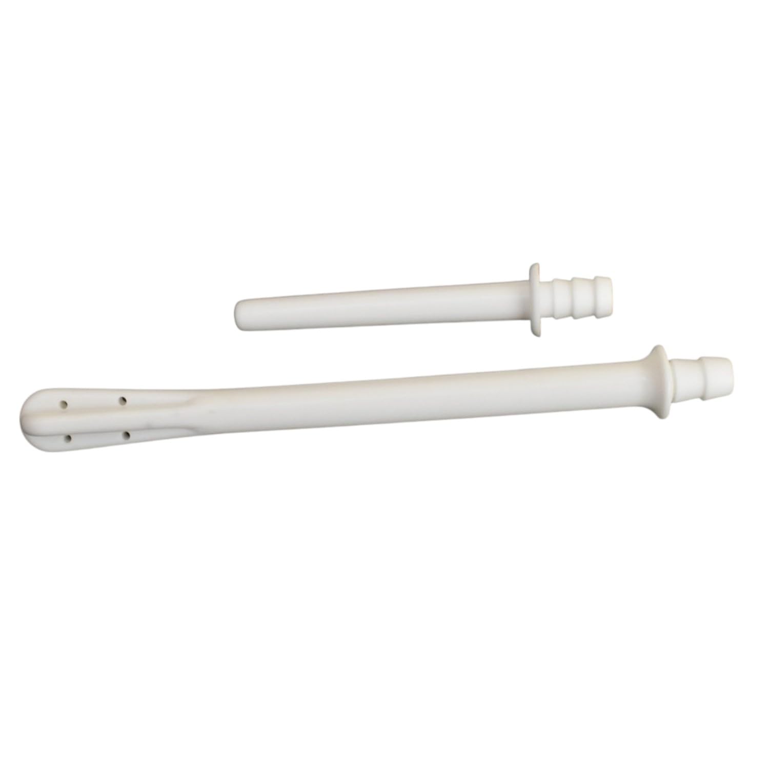 HEALTHANDWEALTH™ Enema Nozzle - for Enema Can or Enema Bag – Flared (6 Inch) & Straight-in (3.2 Inch”) – Replaceable, Reusable & Sterilisable – Medical Grade PVC for Vaginal & Anal Douche