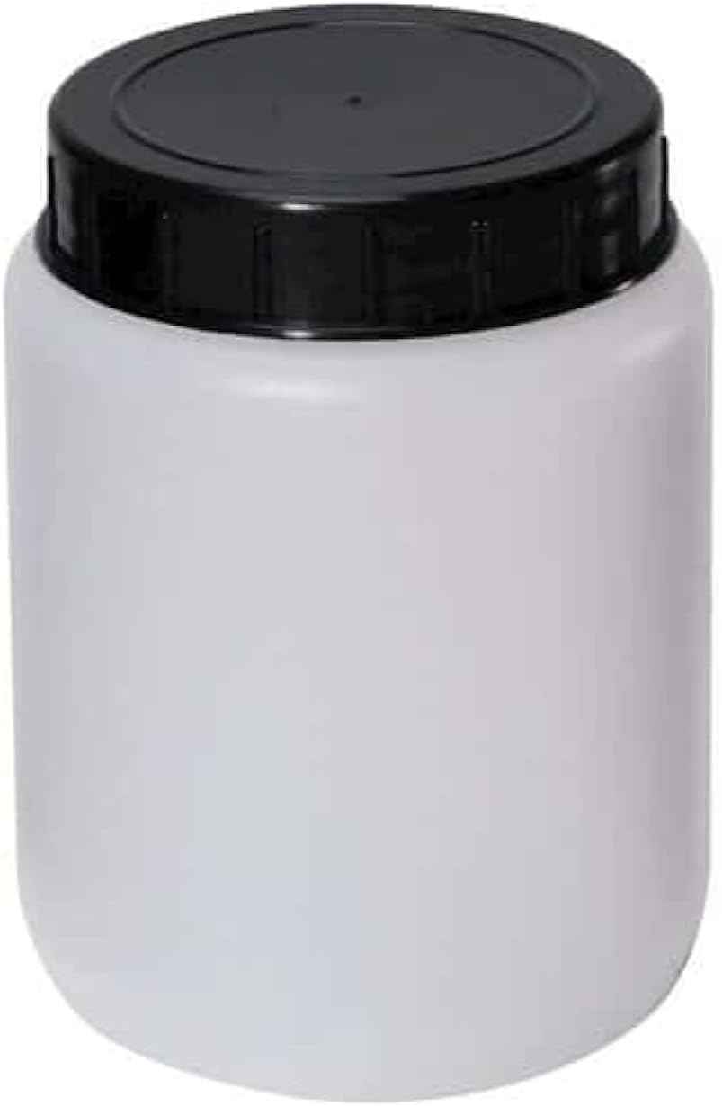 Cole-Parmer Cylindrical Jar, HDPE; 500 mL; 10/pk
