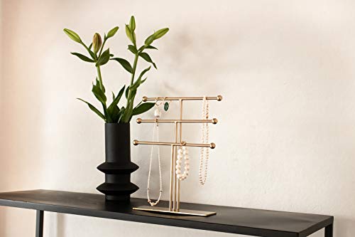 Présentoir à bijoux en fer pour colliers bracelets boucles d'oreilles