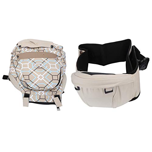 Draagzak Heupdrager Ergonomische Taille Kruk Babydrager Voorkant Pasgeboren Sling Wrap Katoen Comfortabele… - Image 3