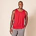 Amazon Essentials Slim-Fit Men's Tank, Red, Small - Casual Wear