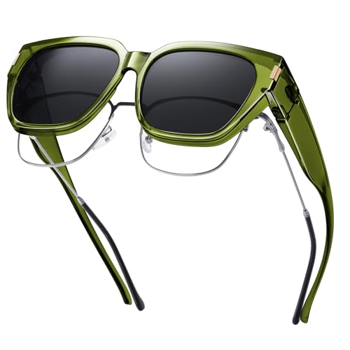 HAOLOTA Polarized Fit Over Sunglasses for UV Protection