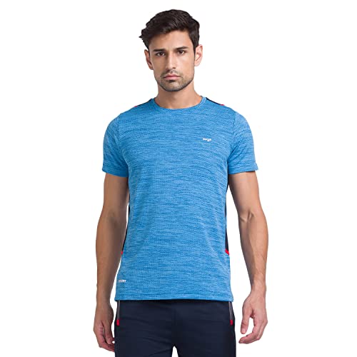 Image of berge' Men's Jacquard Polyester Dry Fit Textured Western Shirts & Tshirts for Men, Quick Drying & Breathable Fabric, Gym Wear Tees & Workout Tops|Half Sleeve T-Shirt|Running Tshirts for Men