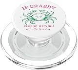 Photo Gallery se crabby please return to the beach divertente divertimento con granchio costiero popsockets popgrip per magsafe Photo Gallery se crabby please return to the beach divertente divertimento con granchio costiero popsockets popgrip per magsafe