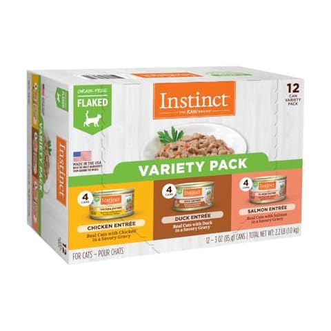 Instinct Flaked Variety Pack Wet Cat Food - 3 Ounces, 12 Pack Cover
