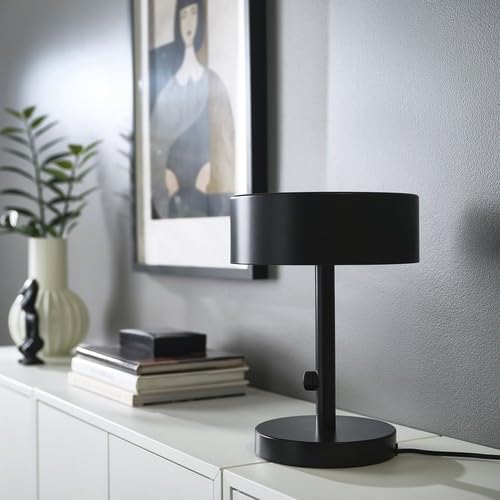 Amazon.co.jp : IKEA イケア テーブルランプ チャコール 33cm