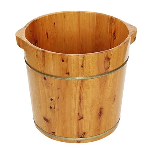 Cubeta de Madera para Baño de Pies 40x40 cm