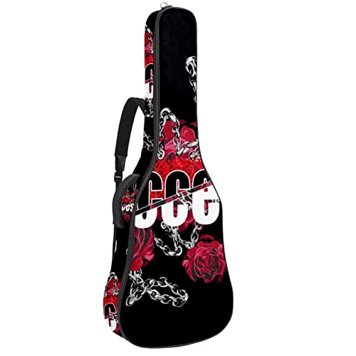 Housse de transport étanche pour guitare avec bandoulière réglable Cool Girl, Multicolore 09, 42.9×16.9×4.7 in… - Les Beatles, Paul McCartney, John Lennon, RIngo Starr, George Harrison Housse de transport étanche pour guitare avec bandoulière réglable Cool Girl, Multicolore 09, 42.9x16.9x4.7 in…